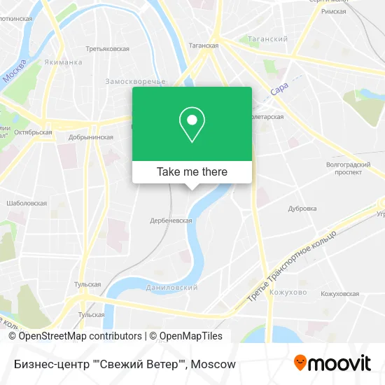 Бизнес-центр ""Свежий Ветер"" map