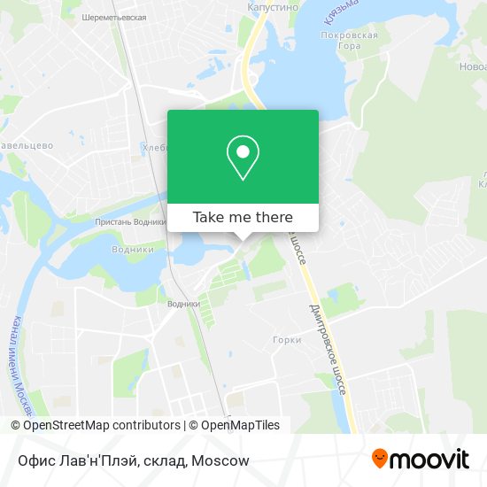 Офис Лав'н'Плэй, склад map