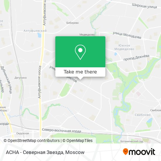 АСНА - Северная Звезда map