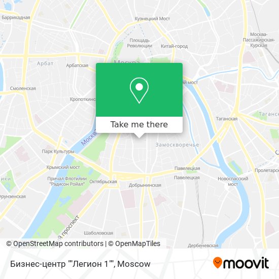 Бизнес-центр ""Легион 1"" map