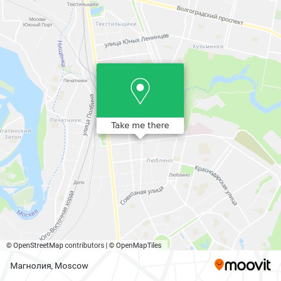 Магнолия map