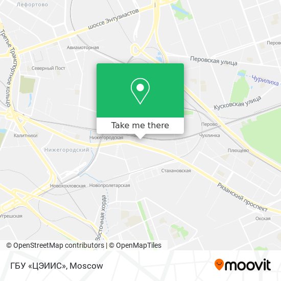 ГБУ «ЦЭИИС» map