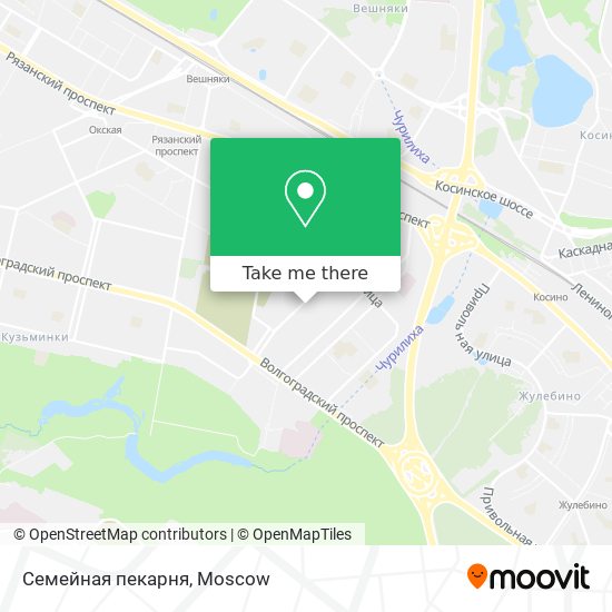 Семейная пекарня map