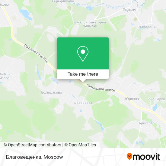 Благовещенка map