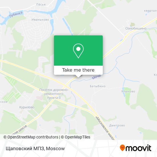 Щаповский МПЗ map