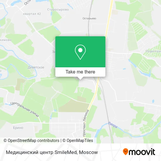 Медицинский центр SmileMed map