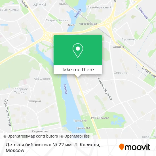 Детская библиотека № 22 им. Л. Касилля map