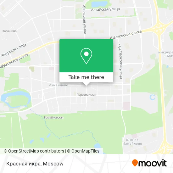 Красная икра map