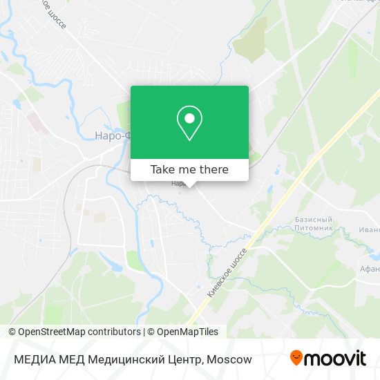 МЕДИА МЕД Медицинский Центр map