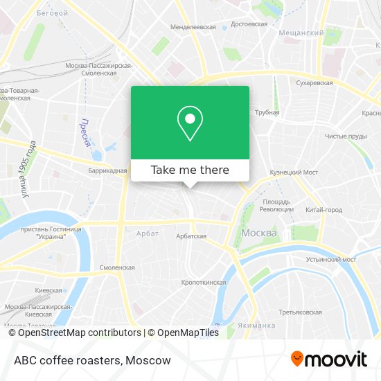 ABC coffee roasters map