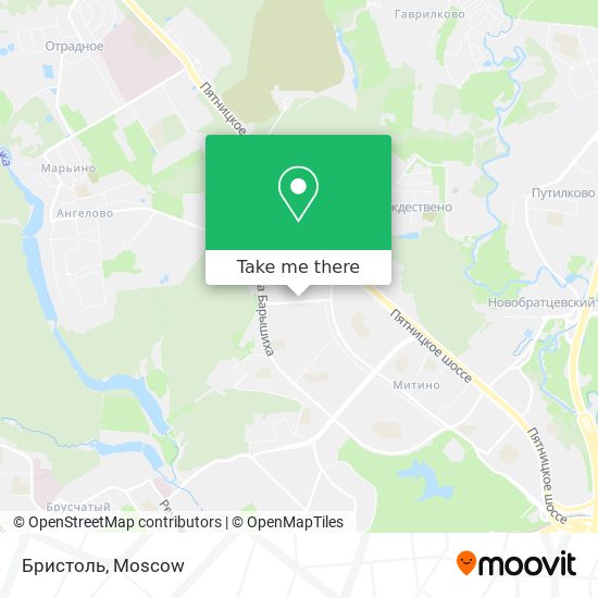 Бристоль map