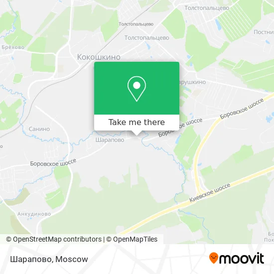 Шарапово map