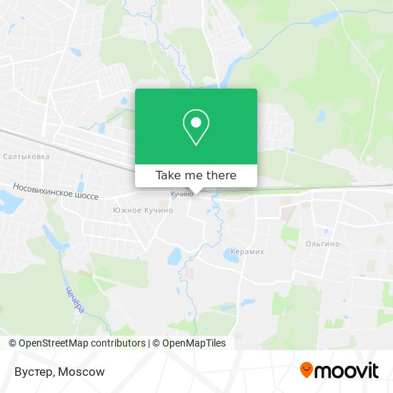 Вустер map