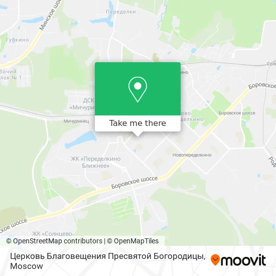 Церковь Благовещения Пресвятой Богородицы map