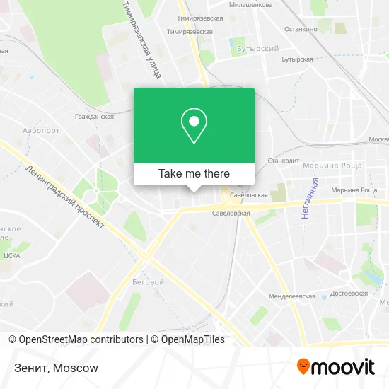 Зенит map