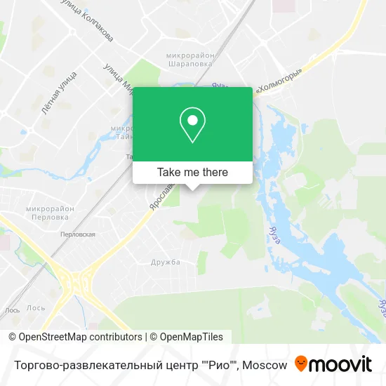 Торгово-развлекательный центр ""Рио"" map