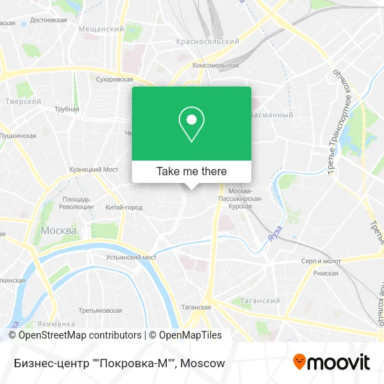 Бизнес-центр ""Покровка-М"" map