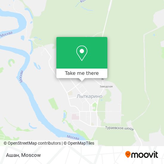 Ашан map