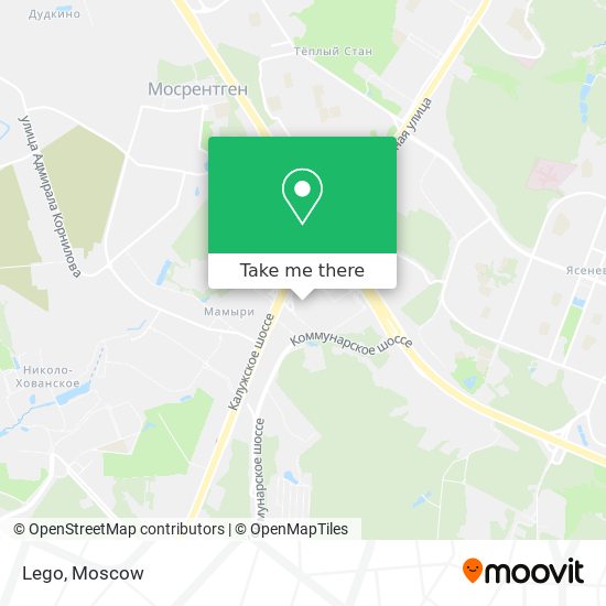 Lego map