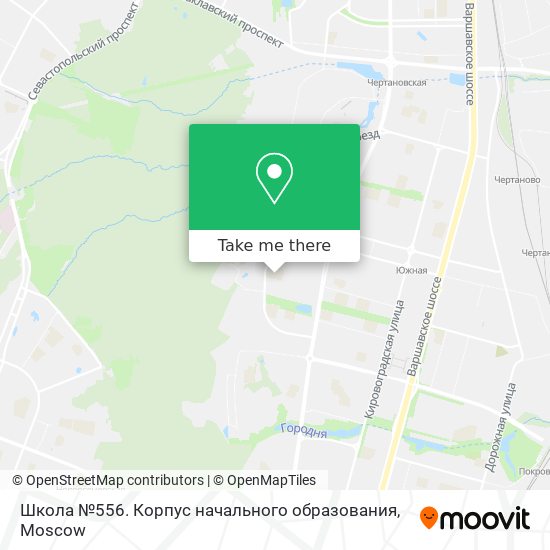 Школа №556. Корпус начального образования map