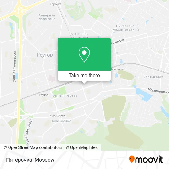Пятёрочка map