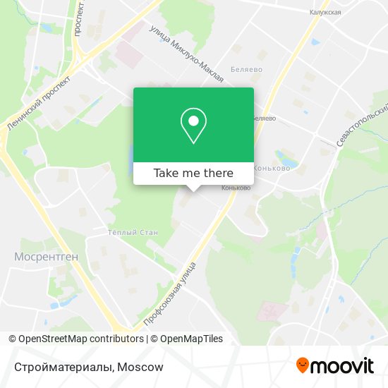 Стройматериалы map