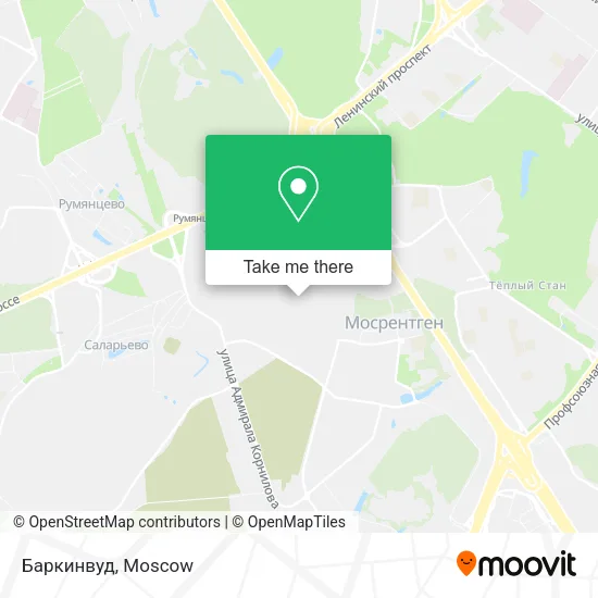 Баркинвуд map