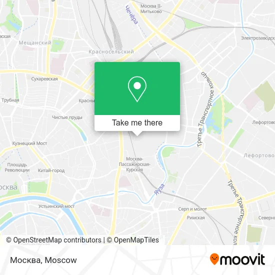 Москва map