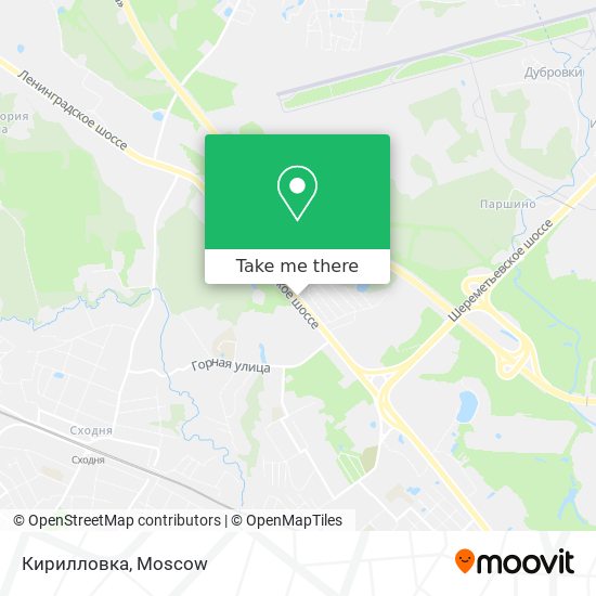 Кирилловка map