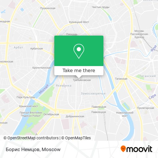 Борис Немцов map