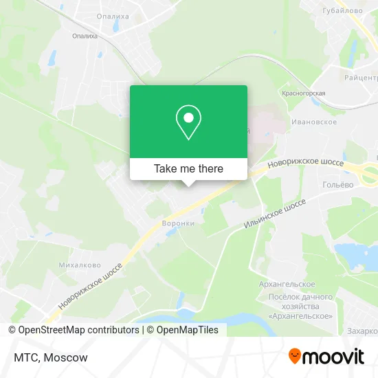 МТС map