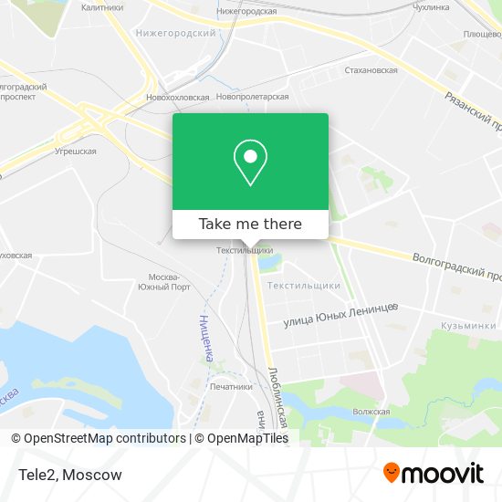 Tele2 map