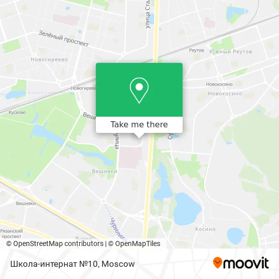 Школа-интернат №10 map