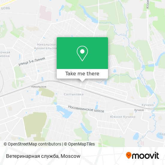 Ветеринарная служба map