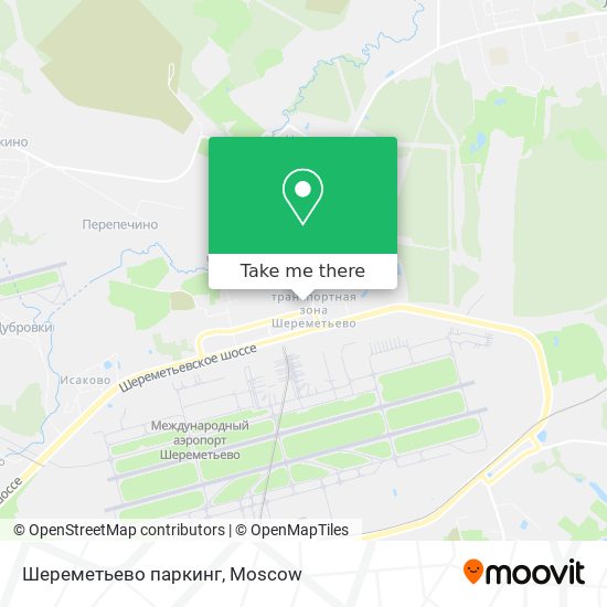 Шереметьево паркинг map