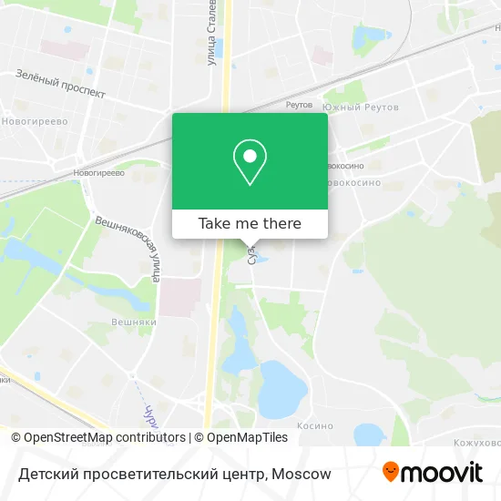Детский просветительский центр map