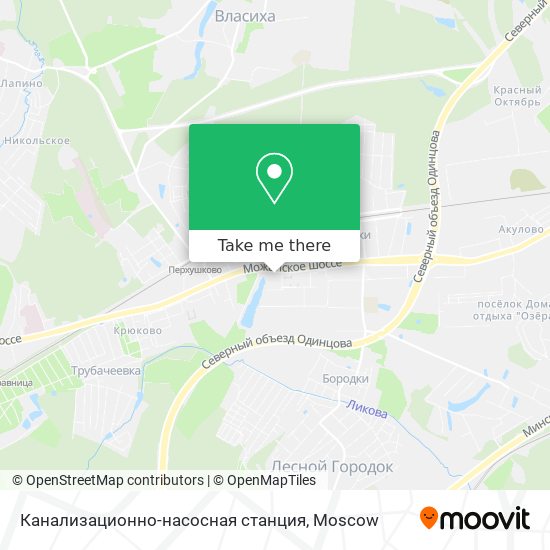 Канализационно-насосная станция map