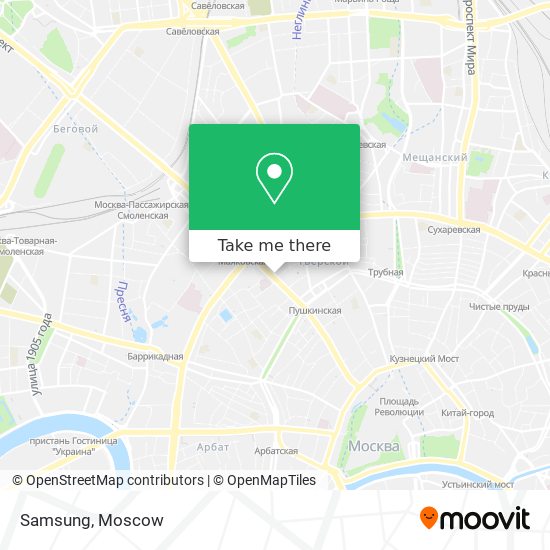 Samsung map