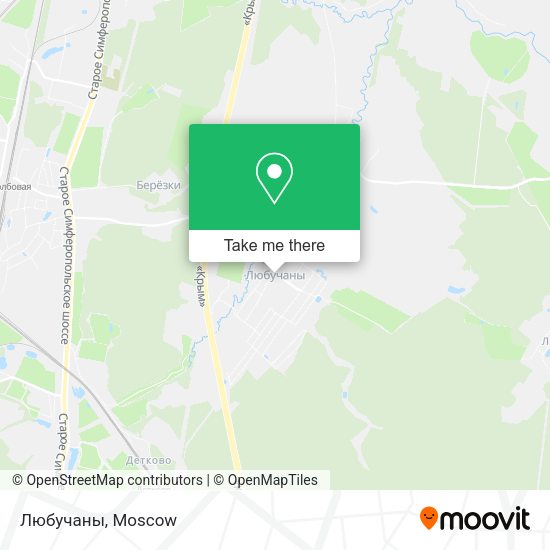 Любучаны map