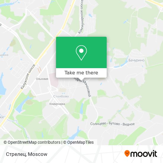 Стрелец map