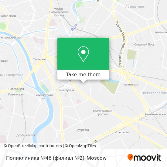 Поликлиника №46 (филиал №2) map
