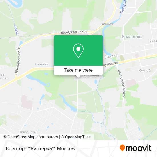 Военторг ""Каптёрка"" map