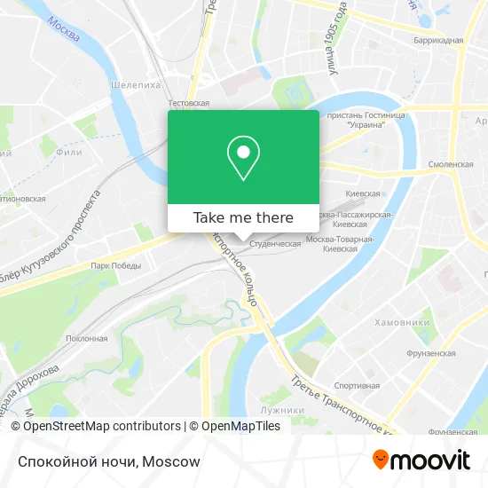 Спокойной ночи map