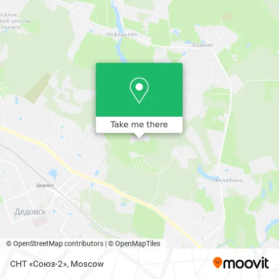 СНТ «Союз-2» map