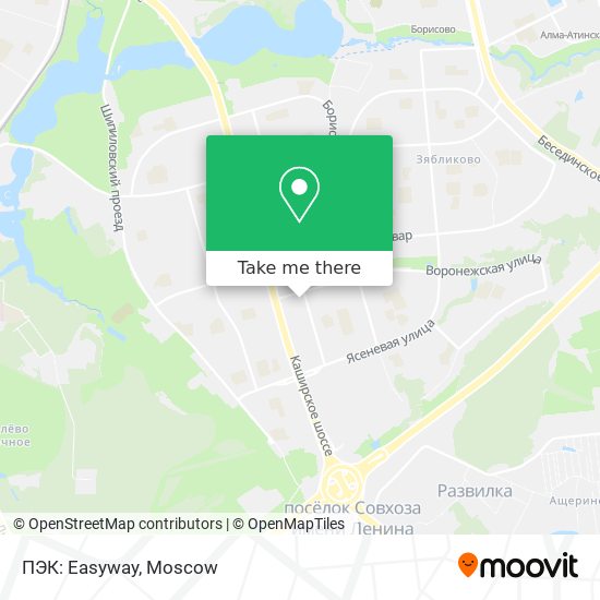ПЭК: Easyway map