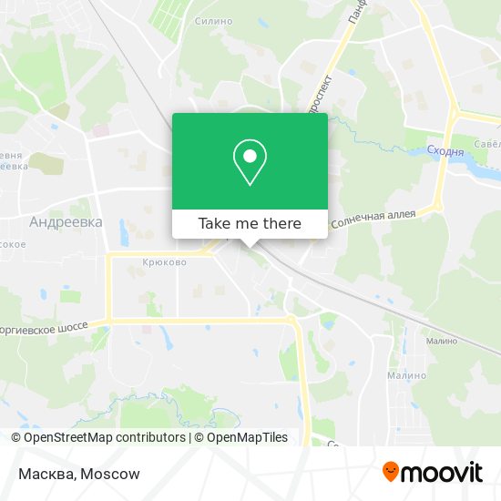 Масква map