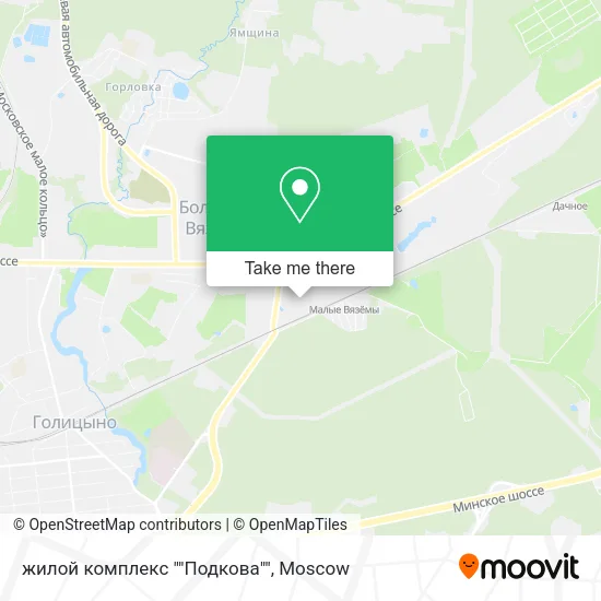 жилой комплекс ""Подкова"" map