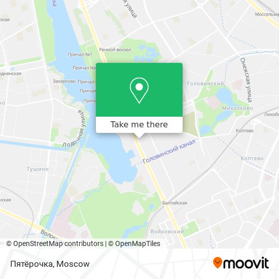Пятёрочка map