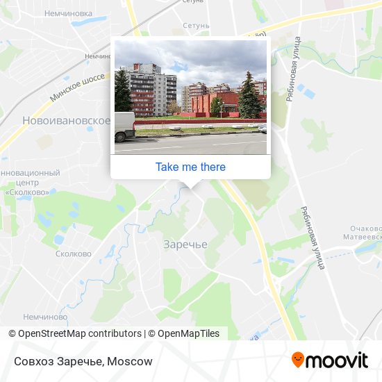 Совхоз Заречье map