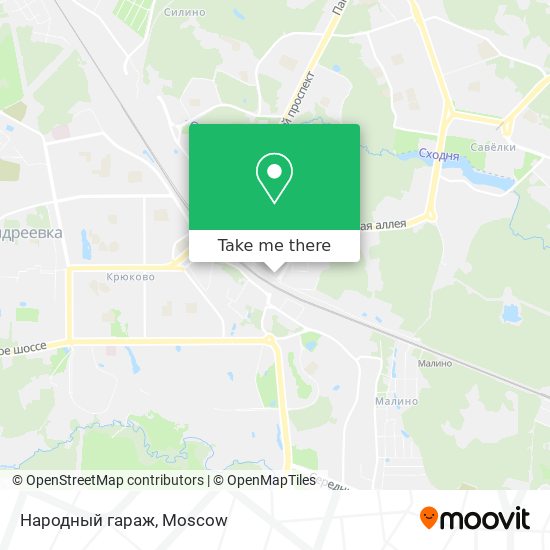 Народный гараж map